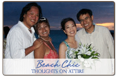 Beach Chic: Thoughts on Beach Wedding Attire